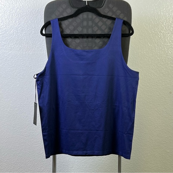 Kathy Ireland Women’s Blue Power Contour Top Size 2X/3X - Picture 6 of 6